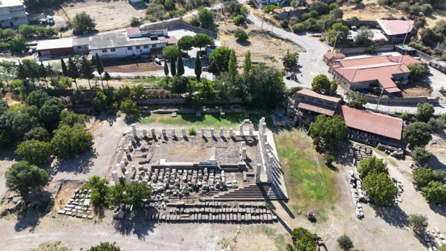 Çanakkale'de heyecanlandıran keşif! 1700 yıllık yerden ısıtma sistemi bulundu