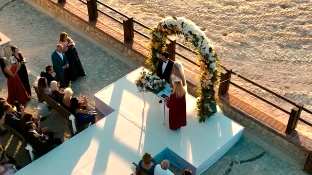 Lider Club'ta davetlilere film tadında nikah