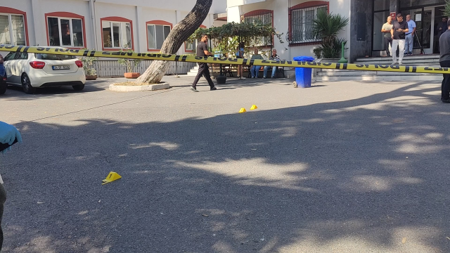 Balıklı Rum Hastanesi'nin bahçesinde silahlı saldırı