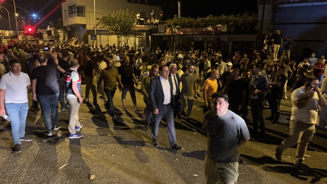 İlçeyi ayağa kaldıran kaza! Vali gelip kalabalığı ikna etti