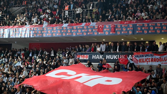 Kurultay davası sürecine ilişkin duruşma görüntüsü