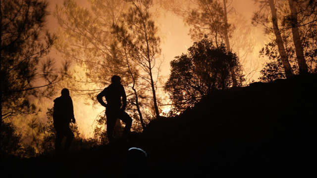 Muğla ve Antalya günlerdir yanıyor! Ekipler ölümden döndü, rüzgar alevleri harlıyor