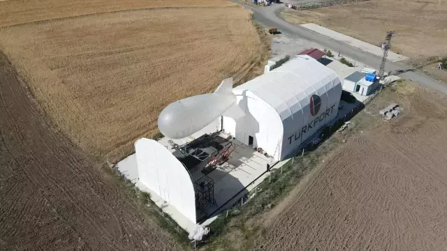 GÖKÇERİ balonunun görev esnası görünümü