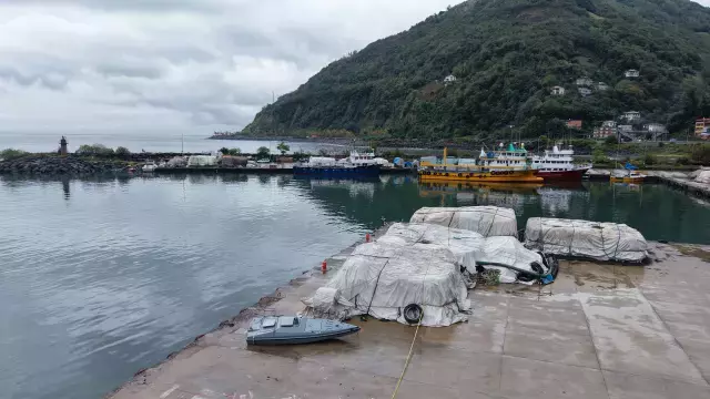 Trabzon'da bomba yüklü insansız deniz aracı bulundu