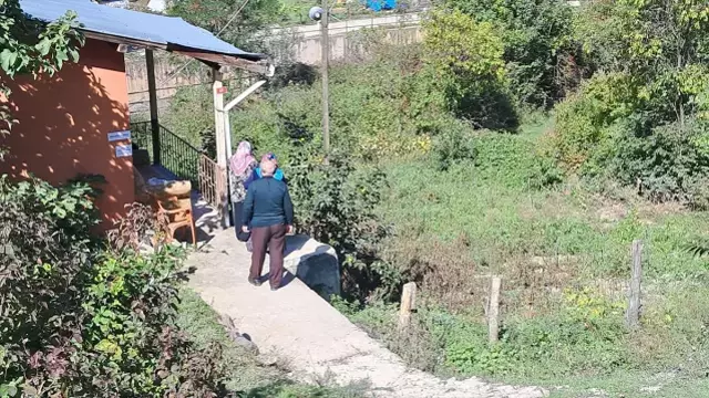 Ekşinar köyünde günlük yaşam