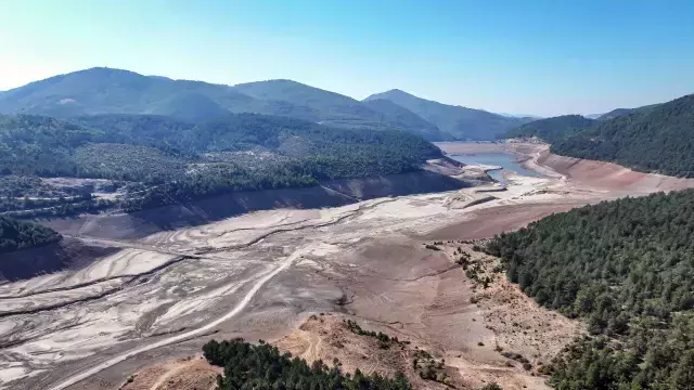 Bursa barajlarında çoraklaşan su seviyesi