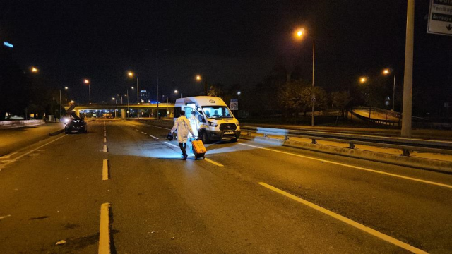 Polis ekiplerinin kurduğu güvenlik önlemleri