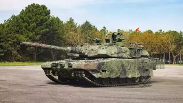 ALTAY tankı yardımcı silah sistemi