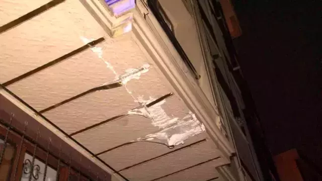 Vinç dehşeti! Mahalleli deprem oluyor sandı