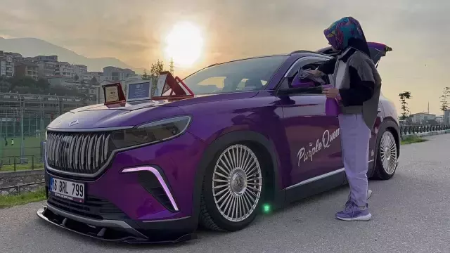 TOGG'a yaptığına bakın! 400 bin lira harcadı