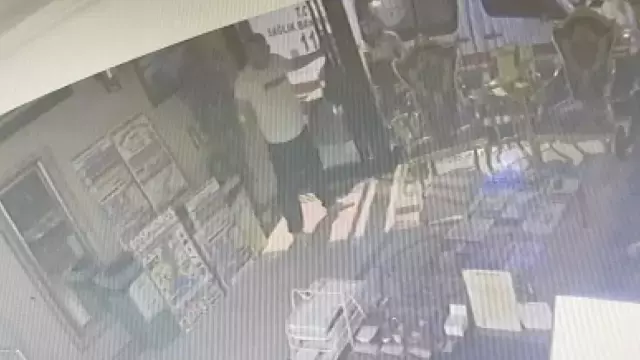 Güvenlik kamerasından alınan otel koridoru görüntüsü