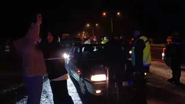 Jandarma ekiplerinin sabrını sınadı: Kıllık yapma