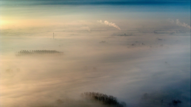 Anadolu Otoyolu'nun Düzce kesiminde sis etkili oldu