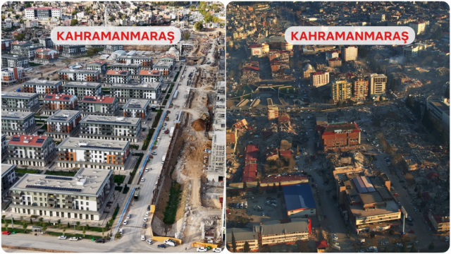 Bu görüntüler geride kaldı, işte muhteşem değişimin görüntüleri