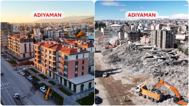 Bu görüntüler geride kaldı, işte muhteşem değişimin görüntüleri