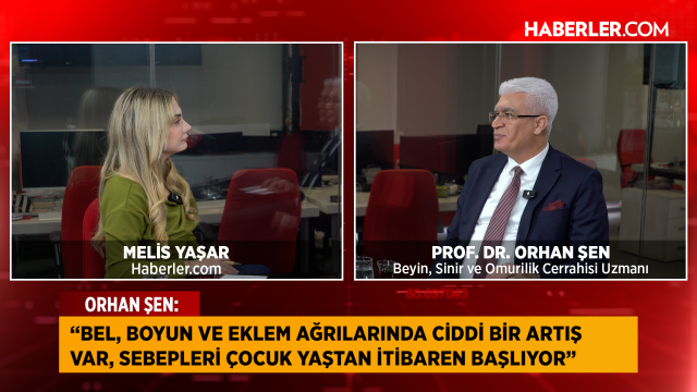 Prof. Dr. Orhan Şen: Bel, boyun ve eklem ağrılarında ciddi bir artış var