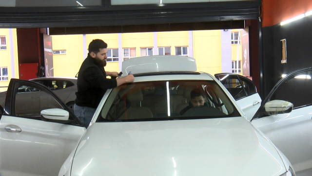 Araç sahibi ekspertizde gerçeği öğrenince fenalaştı