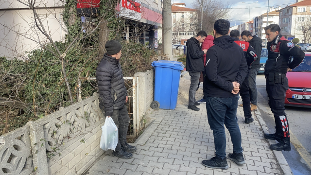 Balkondan tırmanıp girdiği evde 2 gün yaşadı