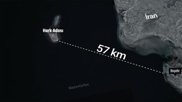 İran'ın atar damarı Hark Adası vuruldu, dünyayı korku sardı