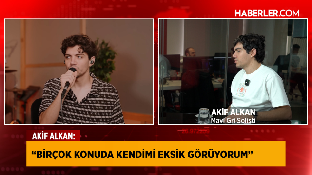 Mavi Gri Solisti Akif Alkan'dan dikkat çeken itiraf: Kendimi başarısız buluyorum