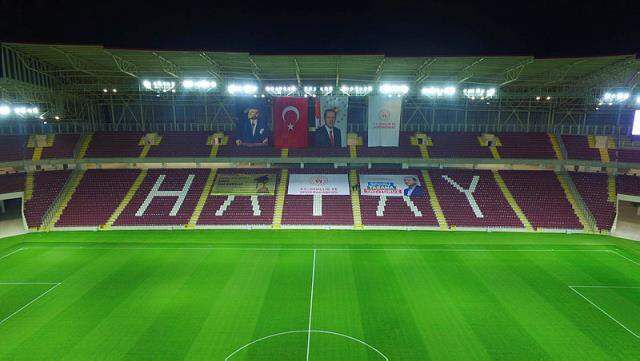 142 milyon TL'ye mal olan Hatay stadı, yarın Cumhurbaşkanı Erdoğan'ın katılımıyla açılıyor