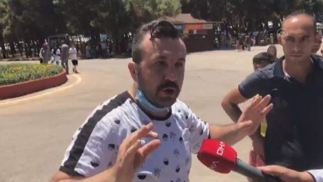 Hayvanat bahçesindeki görgü tanığı yaşadığı korkuyu anlattı: Bakıcı kanlar içindeydi, 'Aslan var, kaçın' diye bağırdı
