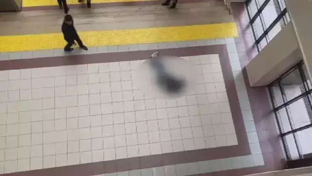 Bakırköy Adliyesi'nde bir kişi 5. kattan atlayarak intihar etti