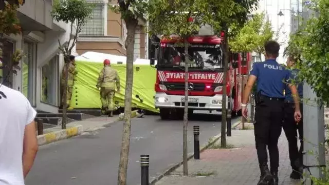 Şişli'de dehşet anları! Yoldan geçenlere doğru kezzap attı