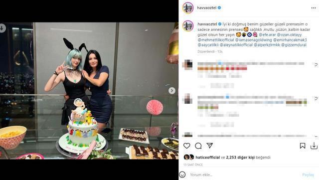 Aleyna Tilki'nin 17 yaşına giren kardeşi Ayça Tilki, doğum gününde playboy tavşanı oldu