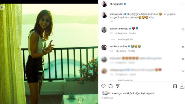 Gençlik fotoğrafını paylaşan Ebru Gündeş, güzelliğiyle görenleri büyüledi