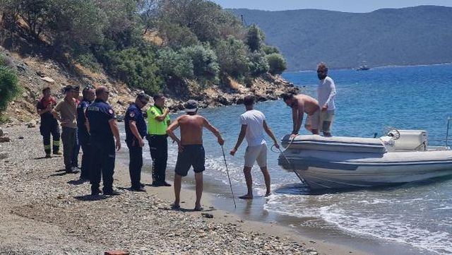 Bodrum'daki yangını çıkaran zanlı denizde boğulmak üzereyken kurtarıldı