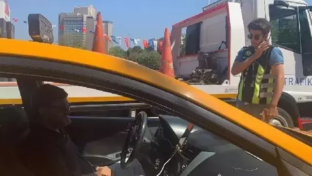 Taksicilere yönelik denetimlerde cezalar kesildi