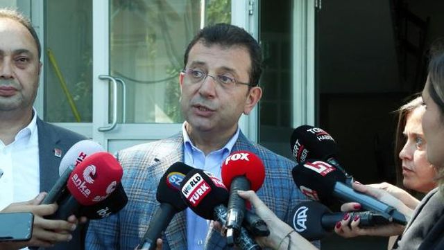 İmamoğlu: Kemal Kılıçdaroğlu'nun desteği sevindirici