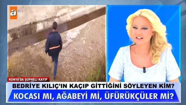 Müge Anlı'da ilginç anlar! Sorulara cevap veremeyen adam, sulama kanalına kaçtı