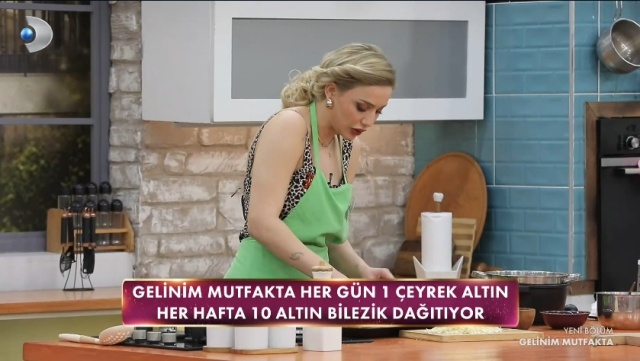 Kanal D'nin Gelinim Mutfakta Yarışması Heyecanı Sürüyor