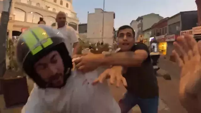 Saldırı sonrası bölgeden kaçan youtuber