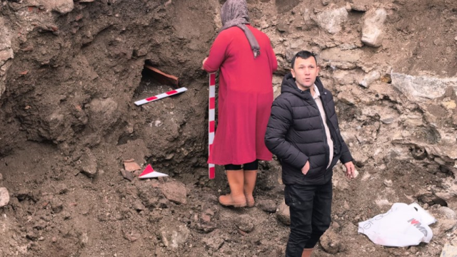 Site inşaatında topraktan çıkanları görenler gözlerine inanamadı