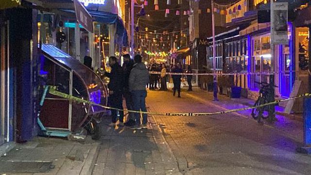 Barlar sokağında tartıştığı mekan çalışanını silahla vurup, öldürdü