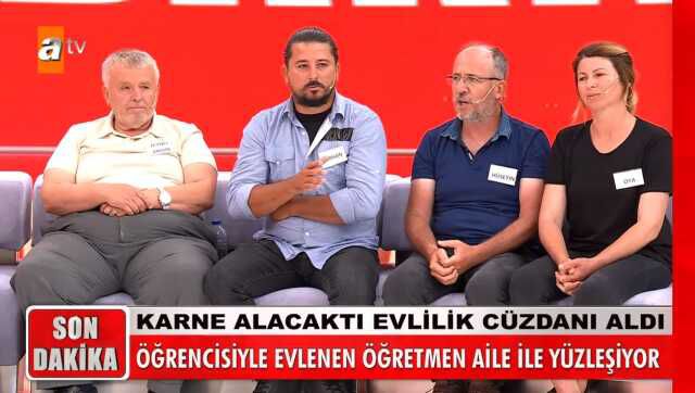 Evden kaçan 18 yaşındaki kız, 38 yaş büyük öğretmeniyle evlendi