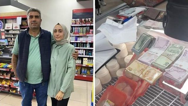 Market kasiyeri bulduğu 2 milyon TL'yi sahibine teslim etti