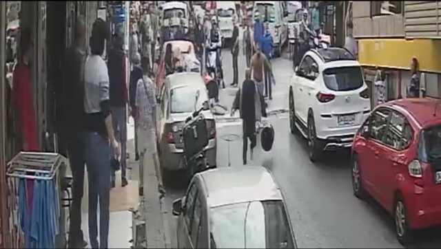 Çaycılar arasında sokak kavgası