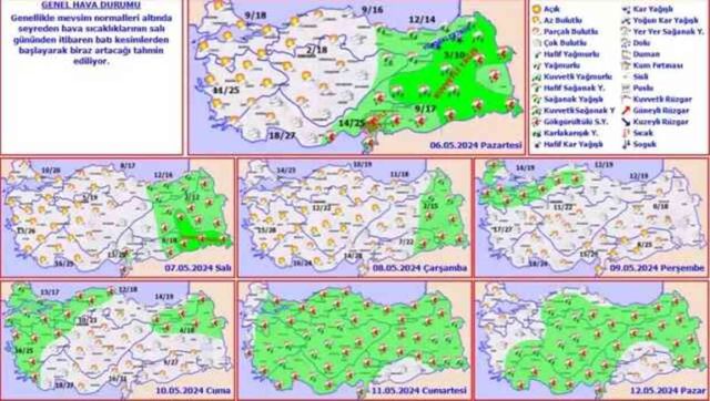 Meteoroloji'den 11 şehir için kar uyarısı, 29 kentte sarı alarm