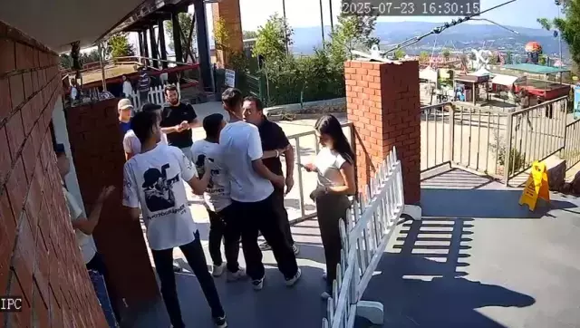 İzinsiz çekilen 4 fotoğrafa servet istediler, araya giren şoförün burnunu kırdılar