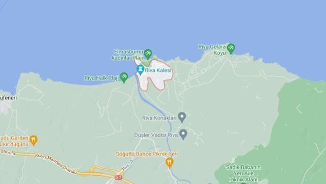 Riva nerede, nereye bağlı, hangi il ve ilçede bulunur? Riva'nın haritadaki yeri neresidir? Riva İstanbul'da mı?