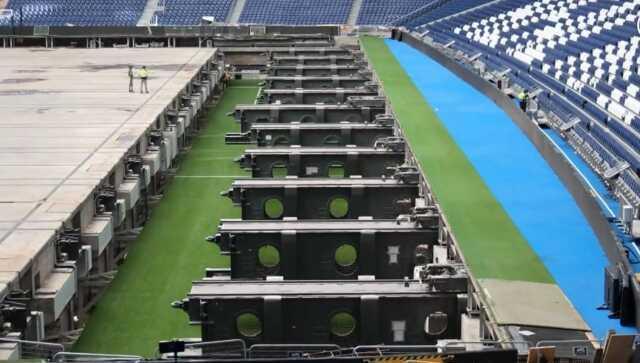 Santiago Bernabeu Stadı'nın teknoloji harikası zemin sistemi ağızları açık bıraktı