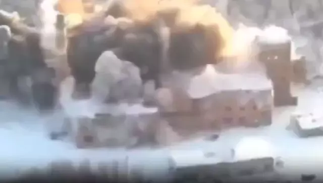 Savaş devam ederken kaydedilen görüntü ülkeyi ayağa kaldırdı