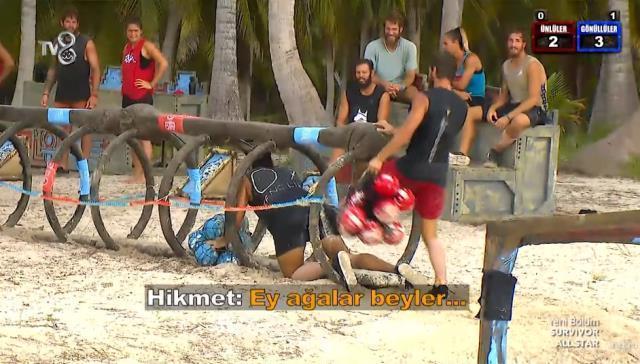 Survivor'da büyük kavga! Prodüksiyon, Adem ve Atakan'ı güçlükle ayırdı
