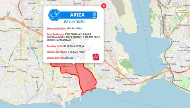 İstanbul İSKİ su kesintisi! 9-10 Ekim Küçükçekmece, Kağıthane, Beşiktaş su kesintisi listesi! Sular ne zaman gelecek?