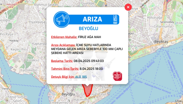 İstanbul İSKİ su kesintisi! 8-9 Nisan İstanbul'da su kesintisi ne zaman bitecek, sular ne zaman gelecek?