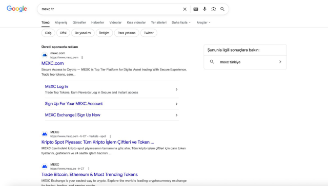 Reklam yasak ama Google'da var! MEXC Global Türkiye'de ne yapıyor?